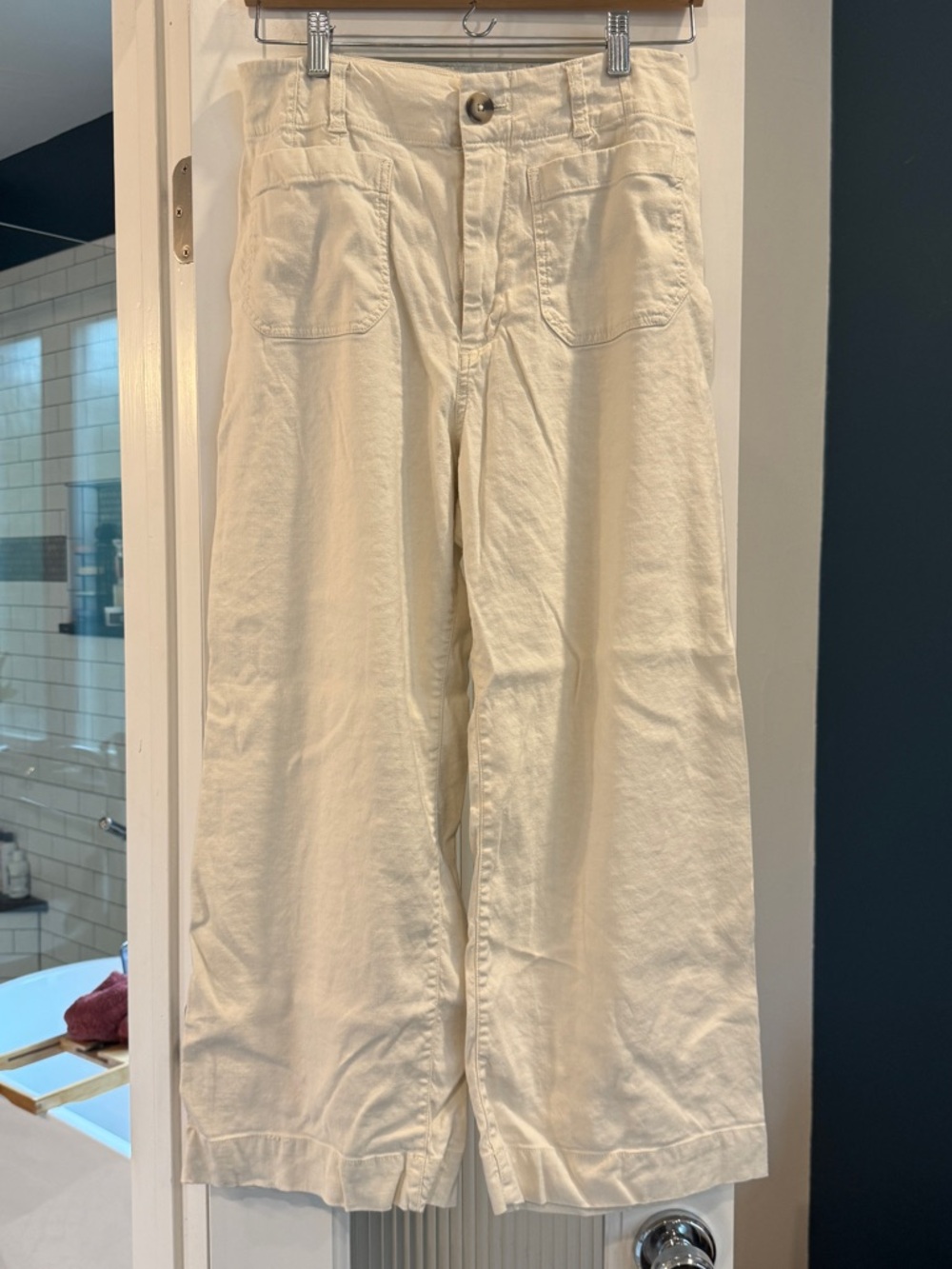Anthropologie Maeve Colette Linen Pants 29